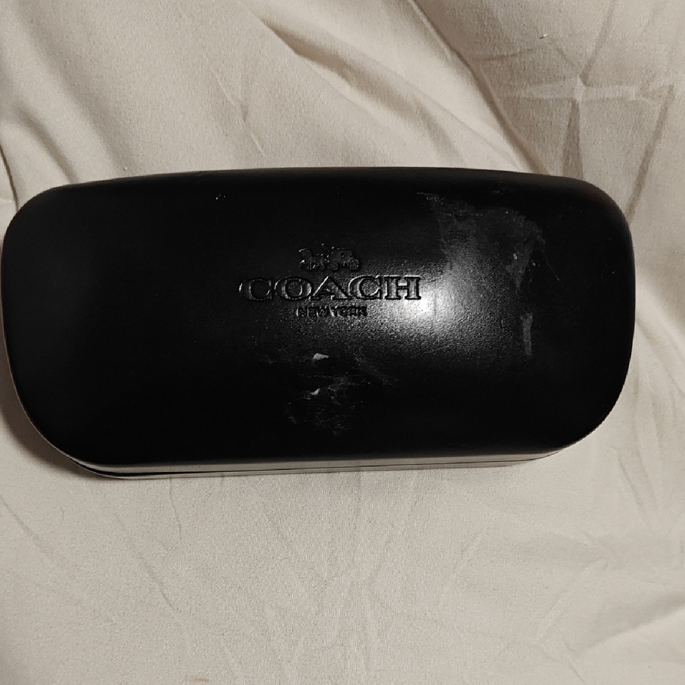 Coach Black Eyewear Case